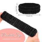 2Pcs Spa Headband, Make Up Headband Hair Head Band - Image 2