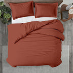 Kotton Culture 3 Pc California King Duvet Cover Set-100% Egyptian Cotton 600 by KottonCulture