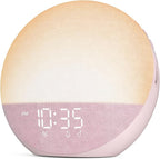 Odokee Sunrise Alarm Clock White Noise Machine: Natural Wake Up Light by Odokee