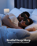 WAOAW Sleep Mask for Men Women: Blackout Eye Masks for Sleep - Image 2