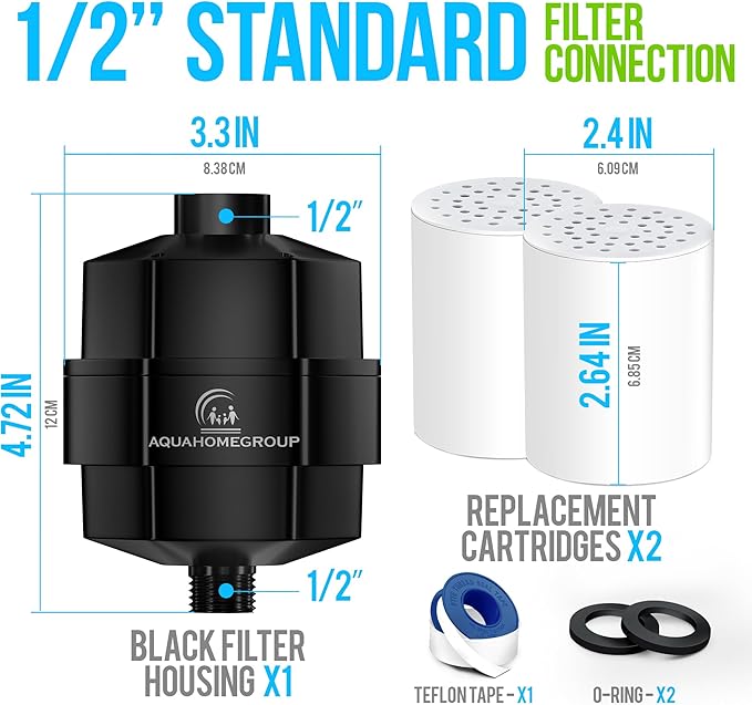 AquaHomeGroup 20 Stage Shower Filter - Image 5
