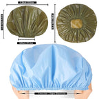 Jumbo Size Shower Cap 2 PCS Waterproof Shower Caps - Image 3