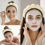 Spa Headbands for Washing Face Makeup Skin Care Women Bubble Facial Beauty - Image 5