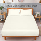 Royale Linens Fitted Sheet Twin - Image 2
