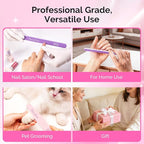 MelodySusie Nail File Kit, Professional Nail Art Manicure Pedicure Supplies - Image 5