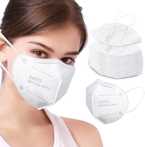 100PCS KN95 Face Masks 5 Layer Filter Efficiency≥95% - Image 2
