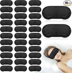 40 Pcs Eye Mask Sleep Masks Bulk Blindfolds by lipetol