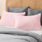 BEDELITE Flannel Pillow Cases Queen Size Set of 2, Super Soft Fleece Pillowcases - Image 8