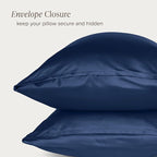 Bare Home 100% Rayon Made from Bamboo Luxury Body Size Cooling Pillowcase - Image 5