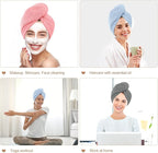 OEAGO Microfiber Hair Towel for Women: Gifts for Teen Girls Kids Girlfriends - Image 7