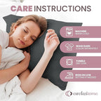 CirclesHome Pillow Protectors 4 Pack King Zippered - Image 8