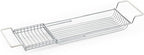 Home Intuition Stainless Steel Expandable Shower Bathtub Tray Over The Clawfoot - Image 5