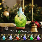 Porseme 150ml Essential Oil Diffuser Glass Color Changing Aroma Air Diffusers - Image 2