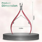 Professional Cuticle Trimmer Nail Cuticle Cutter Stainless Steel Cuticle Nippers - Image 2