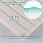 NiuYichee 2 PCS Water Absorbent diatomite Coasters, 12.2" x 4" Water Absorbing - Image 3