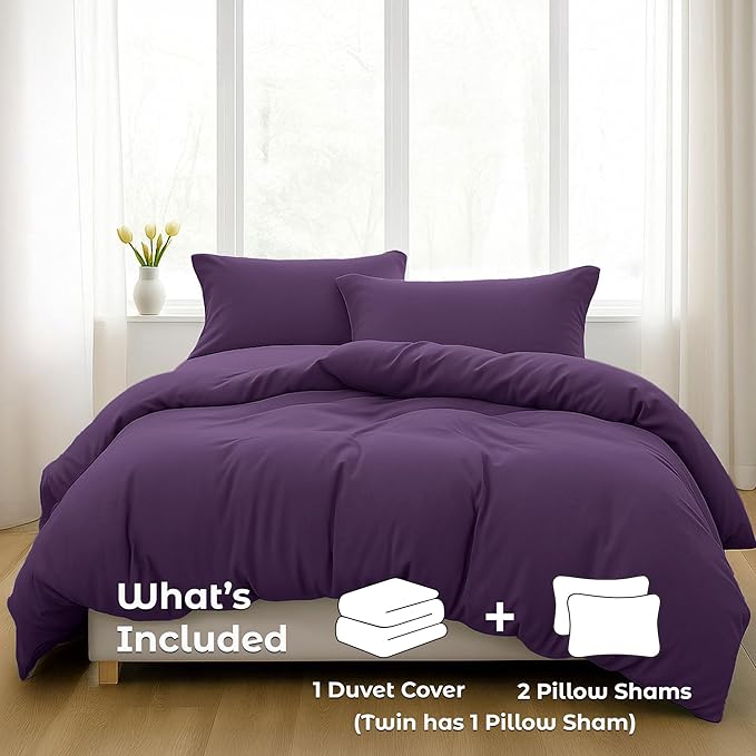 Pure Bedding Duvet Cover Queen Size - Image 2