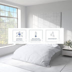 Kotton Culture 3 Pc Twin Size Duvet Cover Set- 100% Egyptian Cotton 600 TC - Image 6