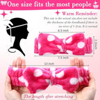 WILLBOND 24 Pieces Spa Headband Bulk Skincare Headbands Face Wash Makeup - Image 2