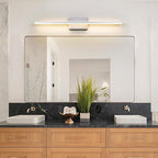 LED Brushed Nickel Vanity Light - Image 2