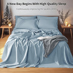 LBRO2M 100% Pure Linen Sheet Set Deep Pocket Up to 16" Bed Sheets Sets - Image 5