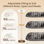 ZonLi Fluffy Body Pillow for Adults, Fuzzy Faux Fur Body Pillow - Image 7