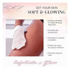 Seraphic Skincare Divine Glow Exfoliating Mitt – 100% Vegan Viscose Traditional - Image 5
