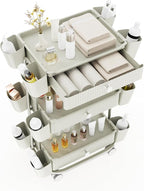 Dolonm 3 Tier Drawer Shelf Beauty Cart - Image 9