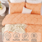 BEDELITE Apricot Queen Comforter Set - Image 5