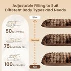 ZonLi Fluffy Body Pillow for Adults, Fuzzy Faux Fur Body Pillow - Image 7