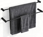 Towel Racks for Bathroom, NEWRAIN 30 inch Double Bath Towel Bar Wall Mounted by NEWRAIN