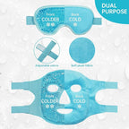 ZNÖCUETÖD Cooling Ice Face Eye Mask - Image 6