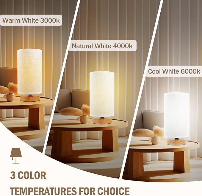 Minimalist Dimmable Nightstand Lamp - Image 2