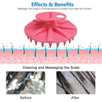 INNERNEED Scalp Massager Shampoo Brush, Wet & Dry Manual Scalp Care Head - Image 3