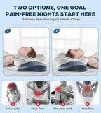 Cervical Pillow for Neck Pain Relief -Cooling Ergonomic Memory Foam Pillow - Image 3