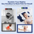 Cervical Neck Pillow for Pain Relief, Cervical Pillow - Image 4