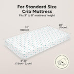 KeaBabies 2-Pack Organic Crib Sheets - Image 2