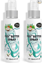 Clean-n-Fresh Toilet Spray 6.8 Fl.Oz, Poop Spray Beach Coco, Bathroom Air by Clean-n-Fresh