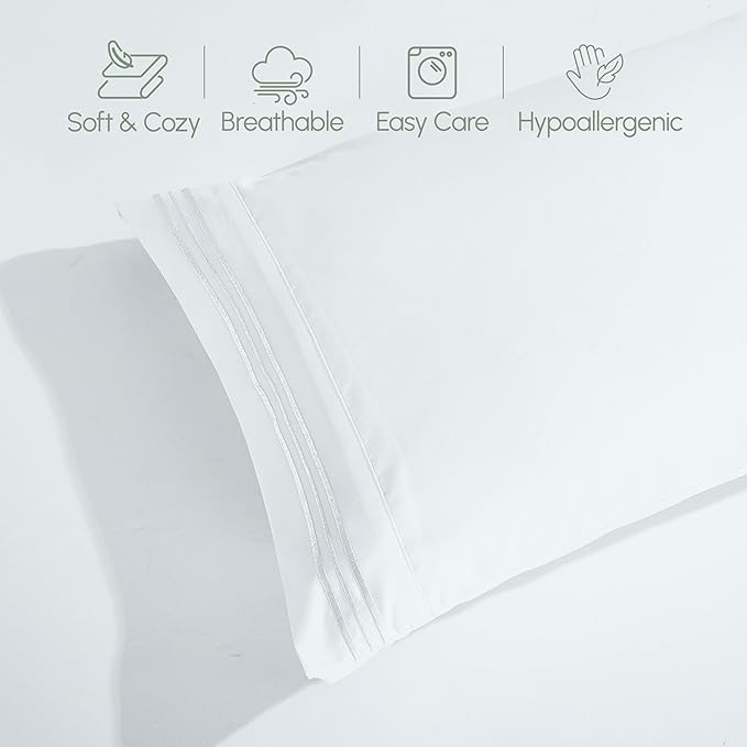 Elegant Comfort Luxurious 1500 Premium Hotel Quality Microfiber Three Line - Image 6