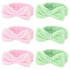 WHAVEL 6 Pack Spa Headbands by Whavel