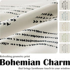 100% Boho Blackout Curtains 96 Inches Long - Image 4