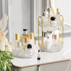 Fangoo 3 Tiers Clear Rotating Makeup Organizer - Image 5