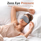 Sleep Mask for Side Sleeper Women Men, Eye Mask for Sleeping Light Blocking - Image 6