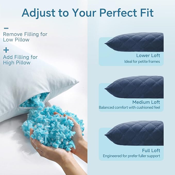 BEDELITE Cooling Body Pillow for Adults, Creative Ultra Soft Cool-Touch Quilted - Image 6