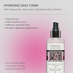 Advanced Clinicals Collagen + Rosewater Facial Mist Toner W/Charcoal & Aloe - Image 2