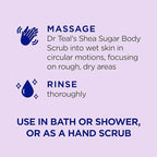 Dr Teal's Shea Sugar Sleep Scrub, - Image 3