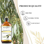 EUQEE Lemon Eucalyptus Essential Oil Pure Lemon Eucalyptus Oil, Large Capacity - Image 3