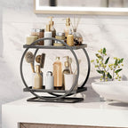 Bathroom Counter Organizer, 2 Tier Bathroom Organizer Countertop, Vanity Makeup - Image 4