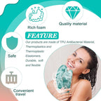 Karenhi 2 Pcs Honeycomb Exfoliating Glove Bath Mitt Body Spa Scrubber, - Image 5