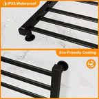 ENZE Smart Heated Towel Rack, 6-Bar Wall-Mounted Electric Towel Warmer 150W - Image 7