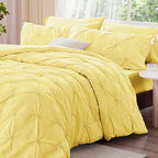 BEDELITE Light Yellow Twin Comforter Set - Image 2